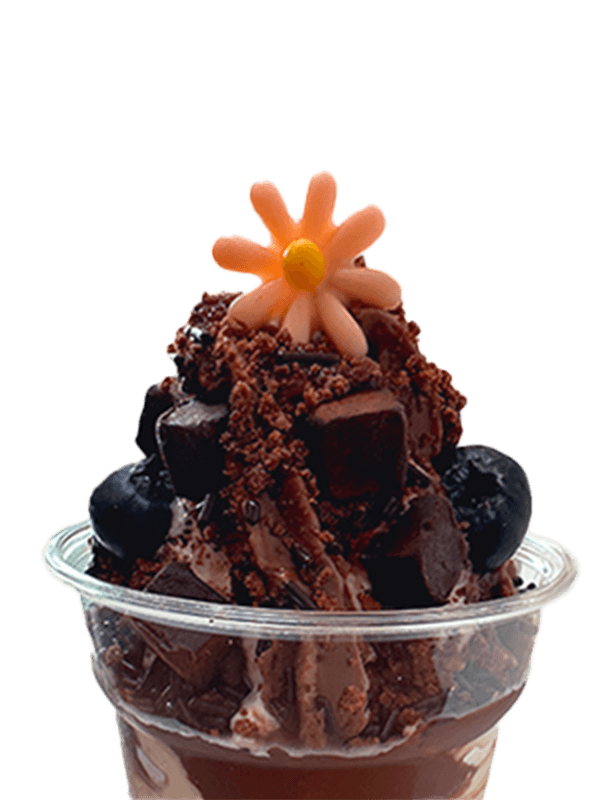 カシス＆生チョコソフト