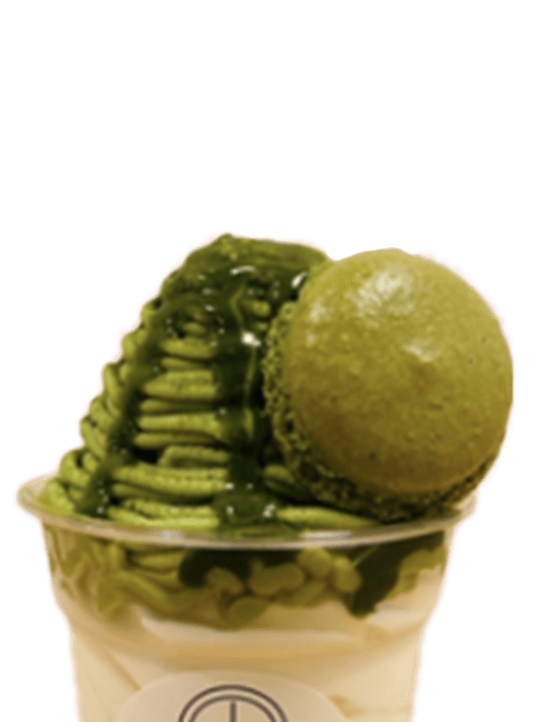 抹茶のモンブランソフト